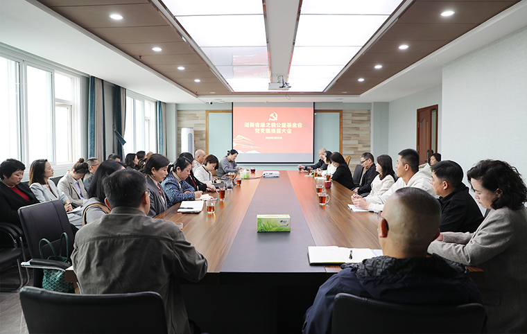 湖南省凱發(fā)k8國際首頁登錄公益基金會黨支部換屆會議召開